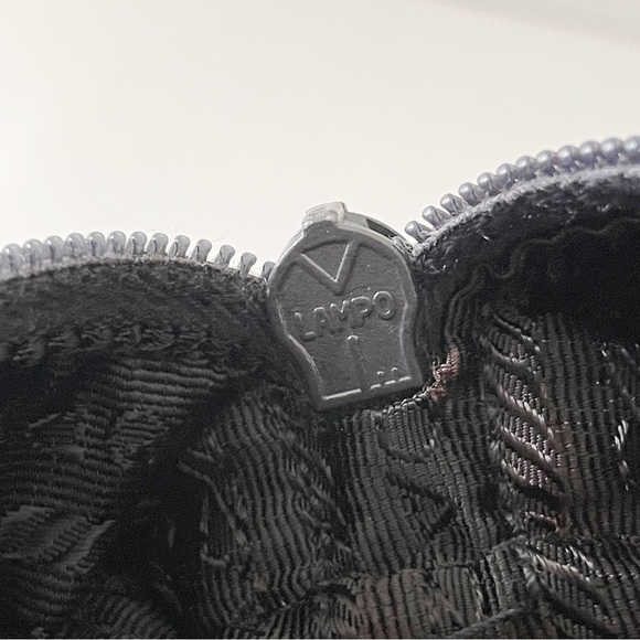 ❤️SOLD❤️Prada green Tessuto city triangle logo nylon zip tote bag vintage - Picture 8 of 12